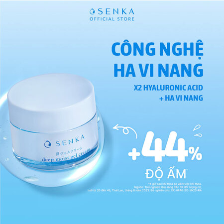 Mặt Nạ Ngủ Senka Cấp Ẩm Chuyên Sâu Dạng Gel 50g - Ảnh 3