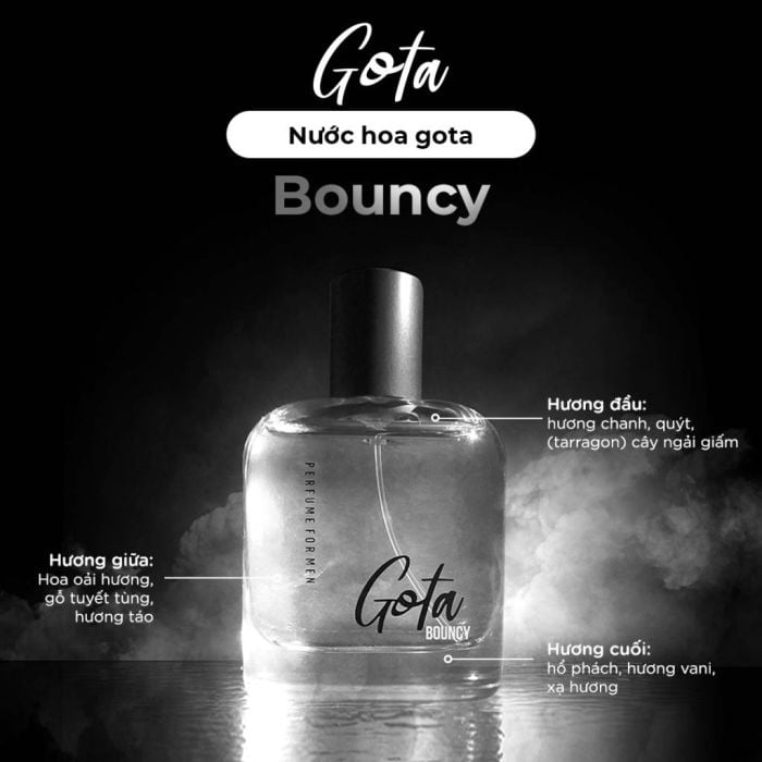 Nước Hoa Nam Bouncy Gota 50Ml - Ảnh 2
